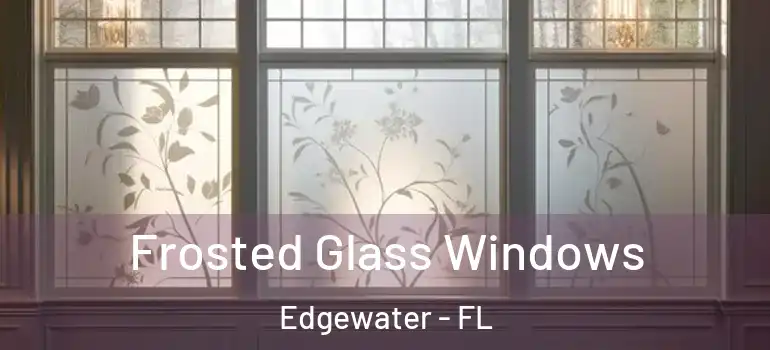 Frosted Glass Windows Edgewater - FL