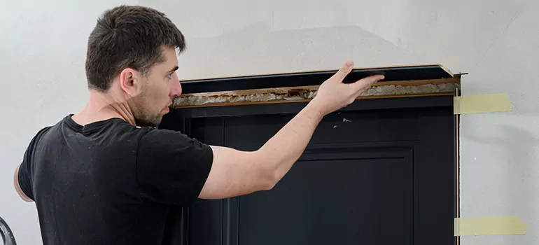 Wood Door Hole Repair in Edgewater, FL