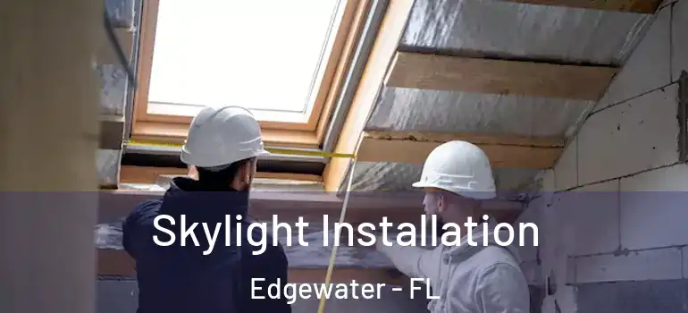  Skylight Installation Edgewater - FL